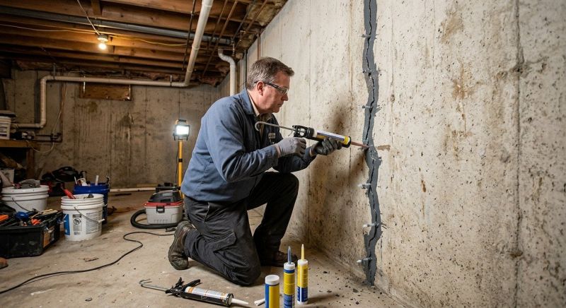 Basement Crack Repair in New York, NY