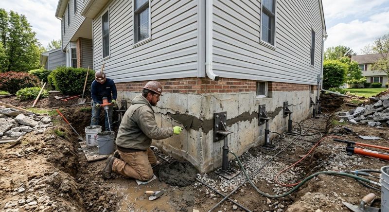 Basement Foundation Repair in Bloomfield, NJ