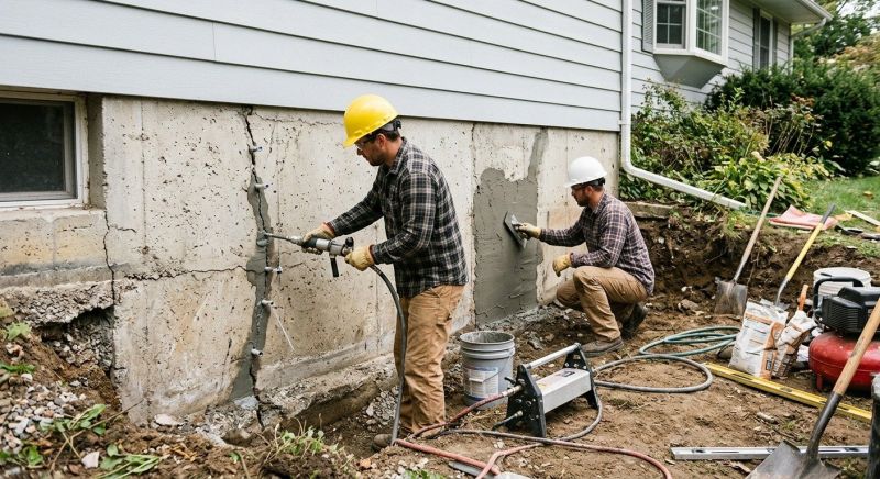 Basement Foundation Repair in Essex County, NJ