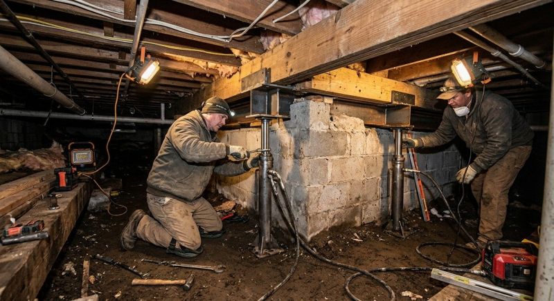 Basement Foundation Repair in Montville, NJ