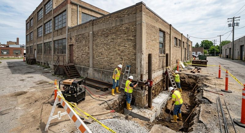 Building Foundation Repair in Baldwin, NY