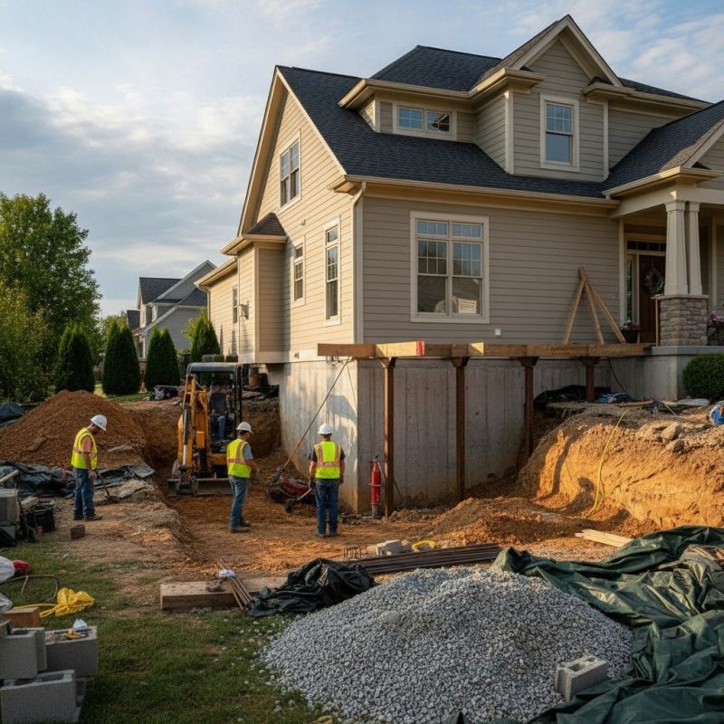 Building Foundation Repair in Hicksville, NY