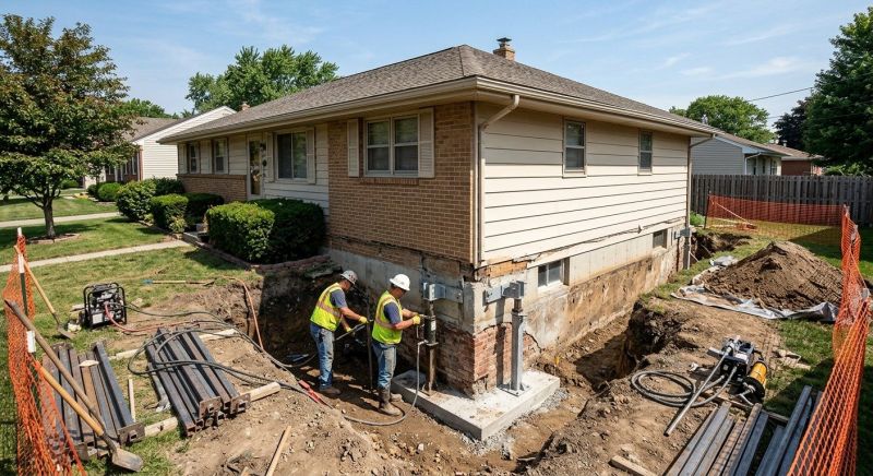 Building Foundation Repair in Hillsdale, NJ