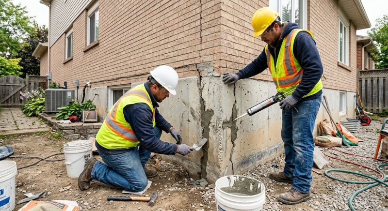 Building Foundation Repair in Ho Ho Kus, NJ