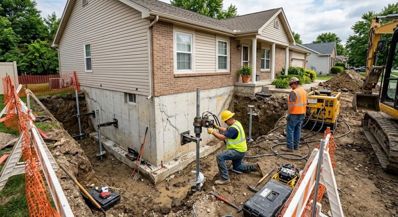 Building Foundation Repair in Lincoln Park, NJ