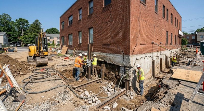 Building Foundation Repair in Montville, NJ