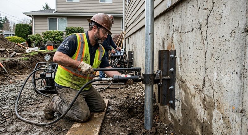 Concrete Foundation Leveling in Hillside, NJ