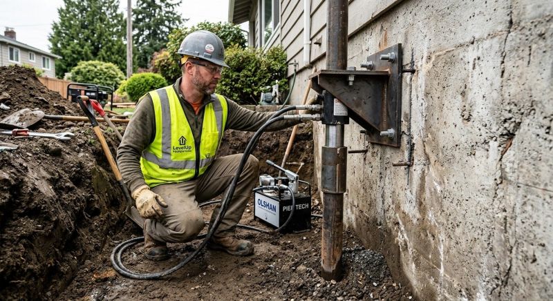 Concrete Foundation Leveling in Kearny, NJ