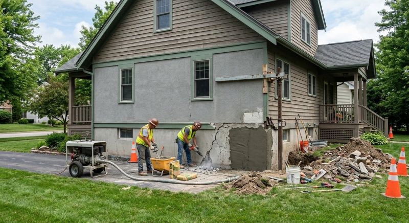 Concrete Foundation Repair in East Orange, NJ