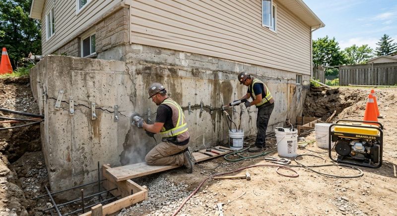 Concrete Foundation Repair in Hudson County, NJ