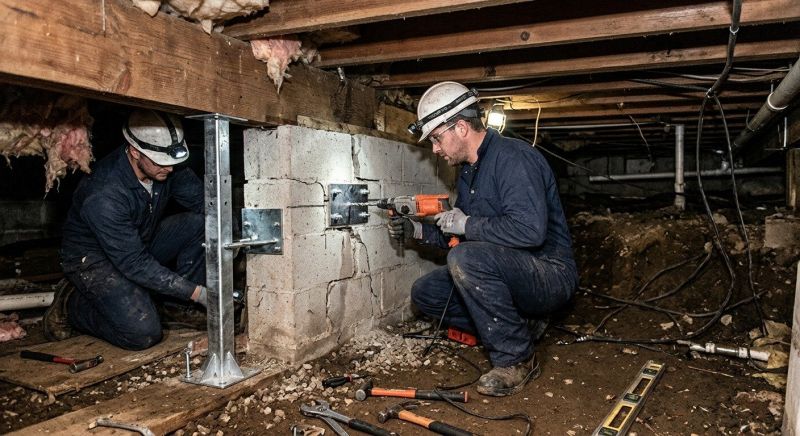 Crawlspace Foundation Repair in Ardsley, NY
