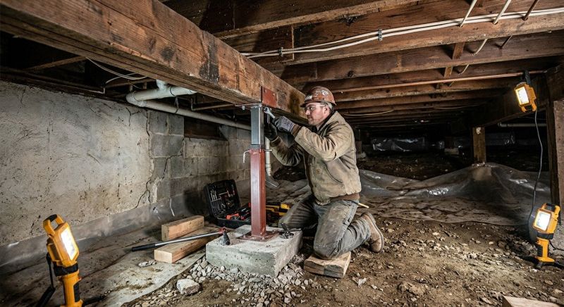 Crawlspace Foundation Repair in Long Island City, NY