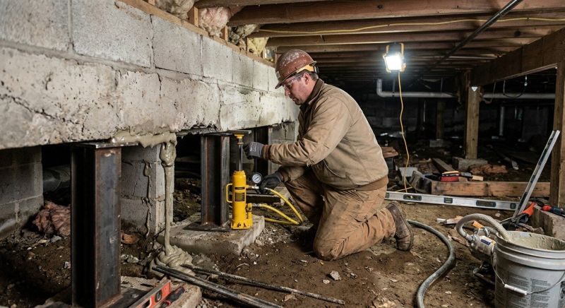 Crawlspace Foundation Repair in Montclair, NJ