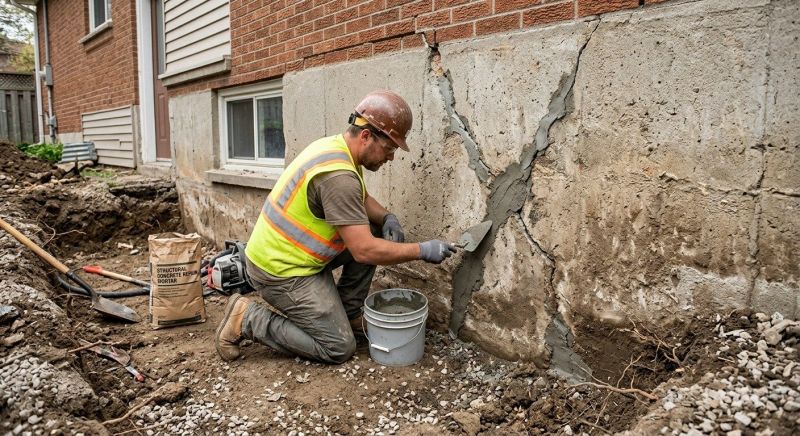 Foundation Crack Repair in Hastings On Hudson, NY