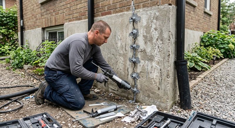 Foundation Crack Repair in Hudson County, NJ