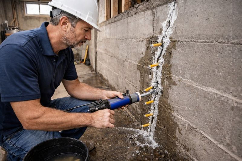 Foundation Crack Sealing in New York, NY