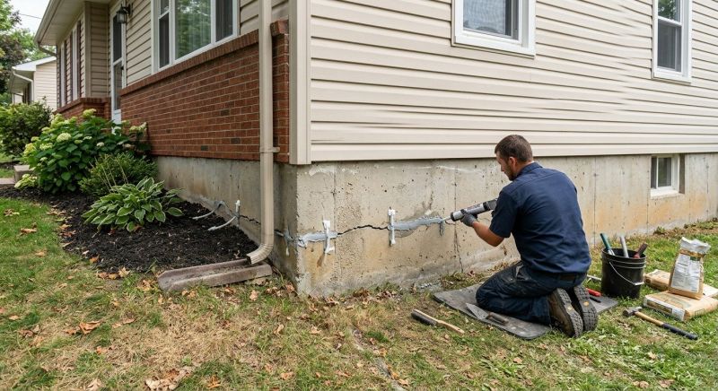 Foundation Crack Sealing in New York, NY
