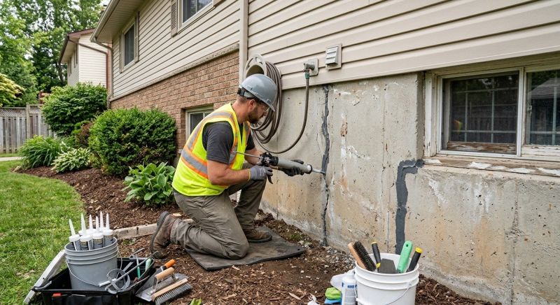 Foundation Crack Sealing in New York, NY