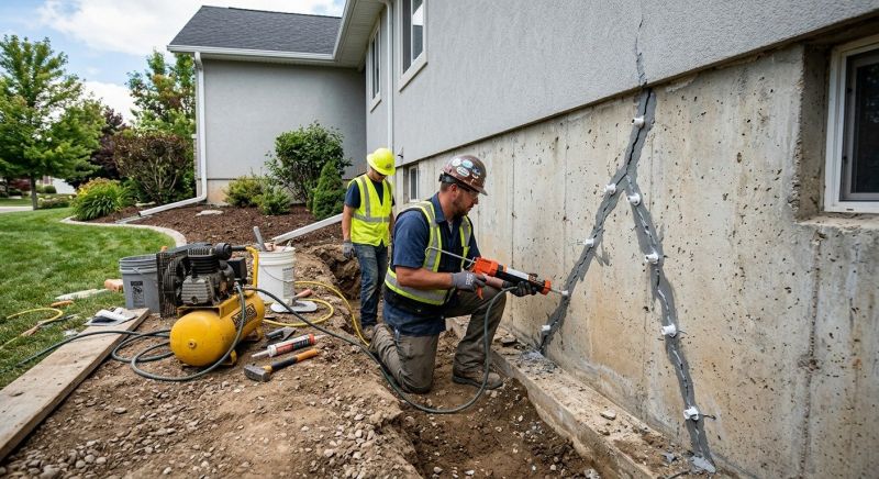 Foundation Damage Repair in Bergenfield, NJ
