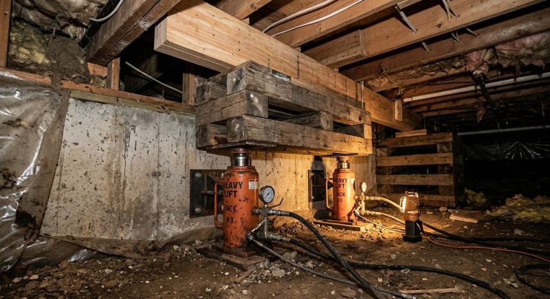 Foundation Jacking in Bayside, NY