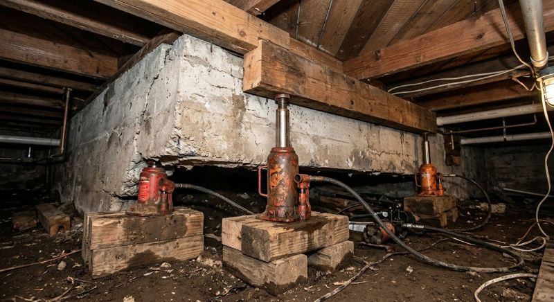 Foundation Jacking in East Hanover, NJ
