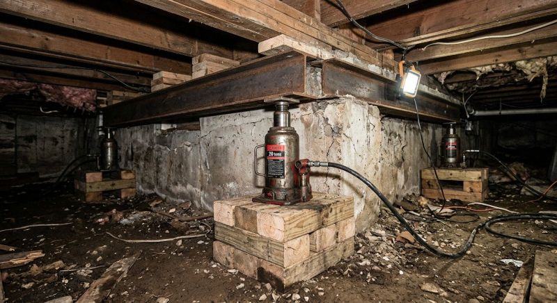 Foundation Jacking in East Hanover, NJ