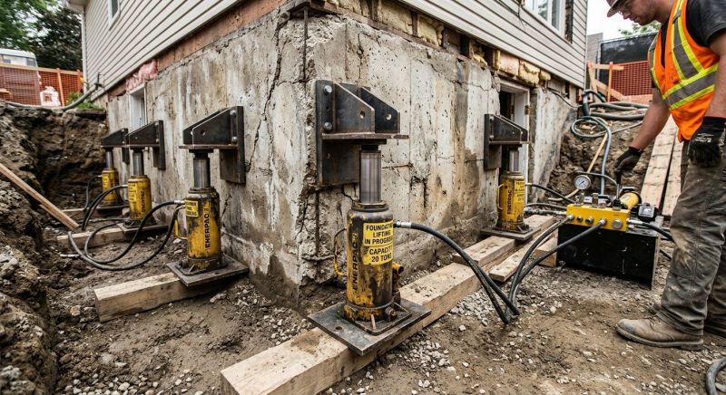 Foundation Jacking in Forest Hills, NY