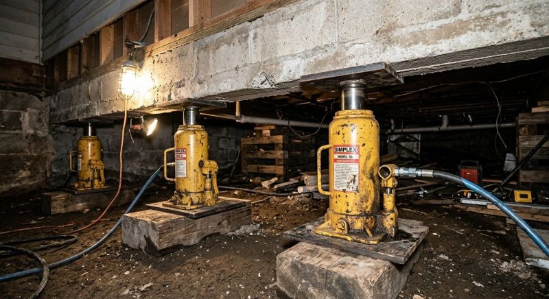 Foundation Jacking in Garden City, NY