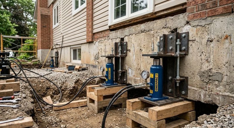 Foundation Jacking in Iselin, NJ