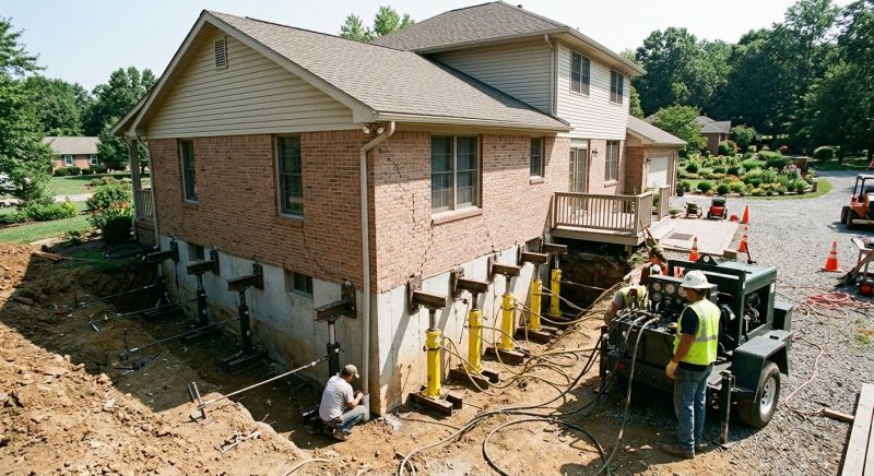 Foundation Jacking in Little Falls, NJ