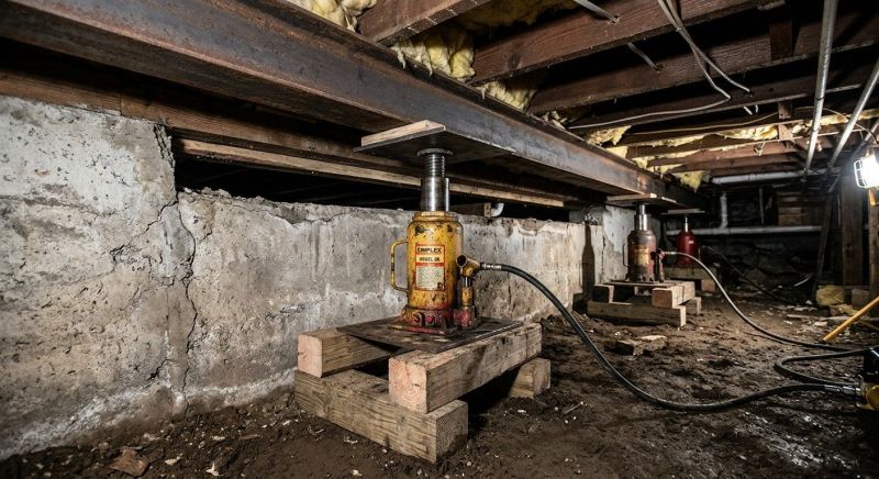 Foundation Jacking in Long Island, NY