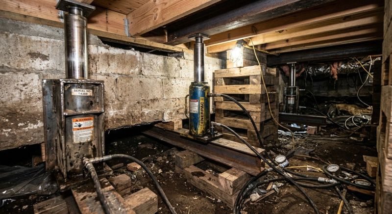 Foundation Jacking in Mahwah, NJ