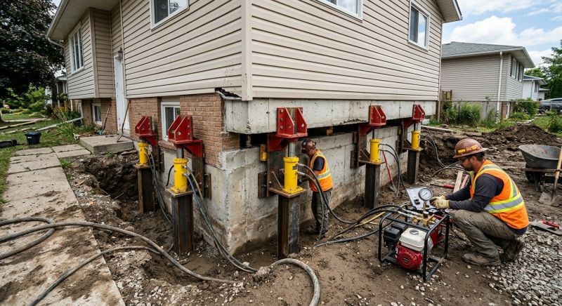 Foundation Lifting in Belleville, NJ