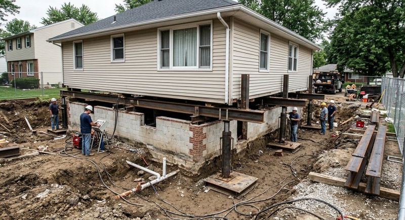 Foundation Lifting in Belleville, NJ