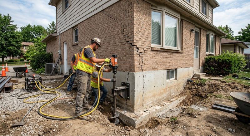 Foundation Lifting in Bloomfield, NJ