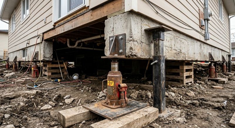 Foundation Lifting in Cranford, NJ