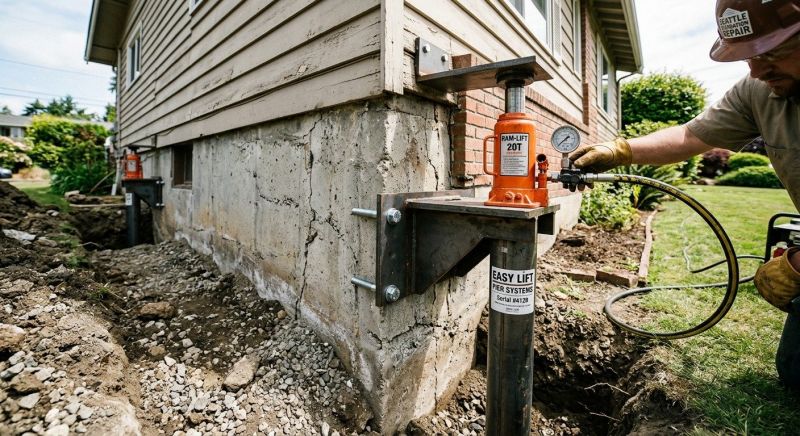 Foundation Lifting in Emerson, NJ