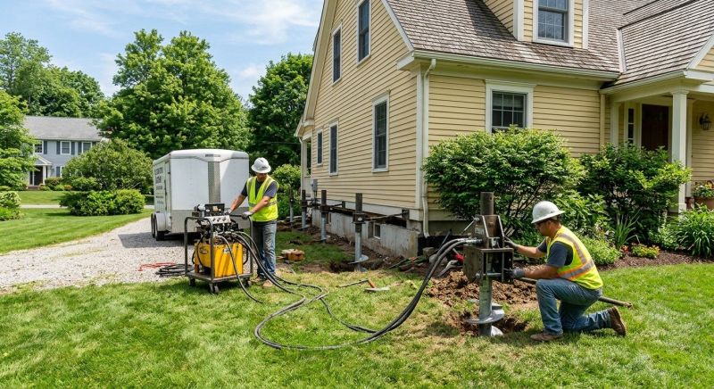 Foundation Lifting in Livingston, NJ