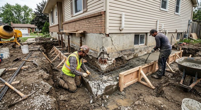 Foundation Repair in Garden City, NY