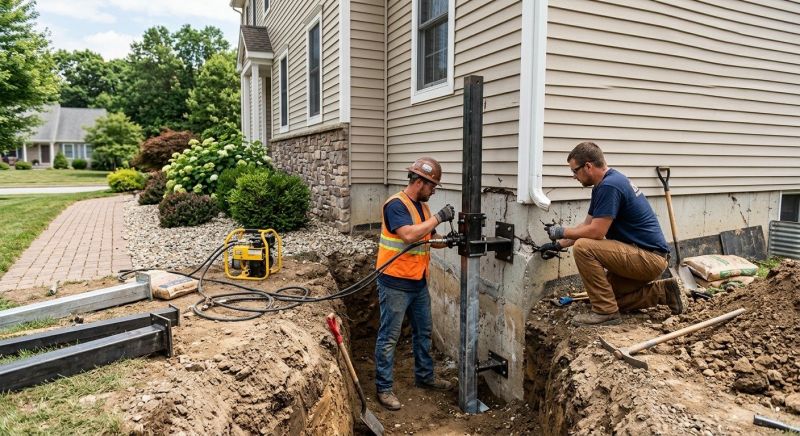 Foundation Stabilizing in Baldwin, NY