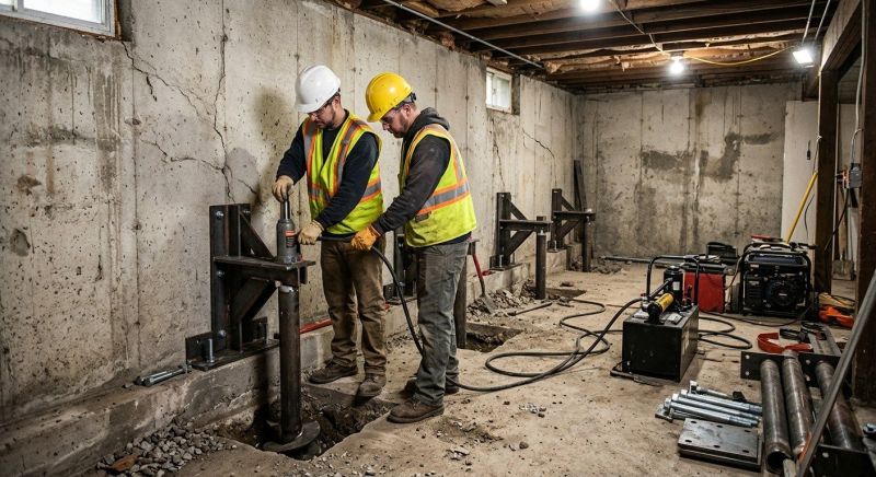 Foundation Stabilizing in Bloomfield, NJ