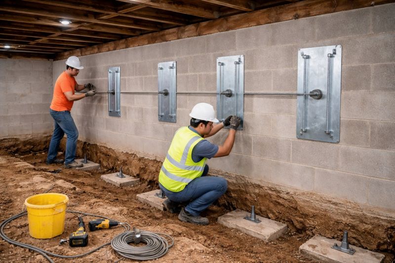 Foundation Stabilizing in Englewood, NJ