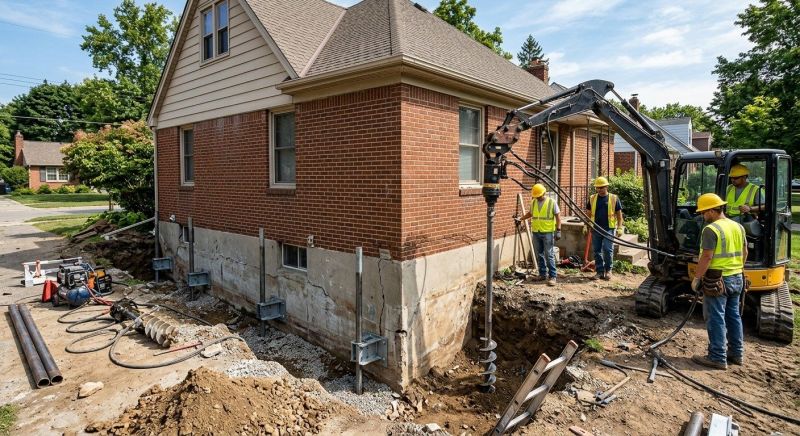 Foundation Stabilizing in Far Rockaway, NY