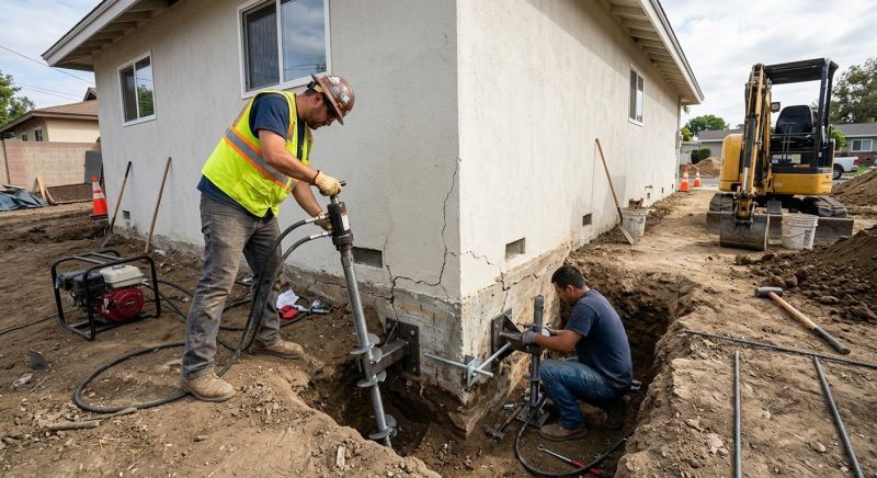 Foundation Stabilizing in Garden City, NY