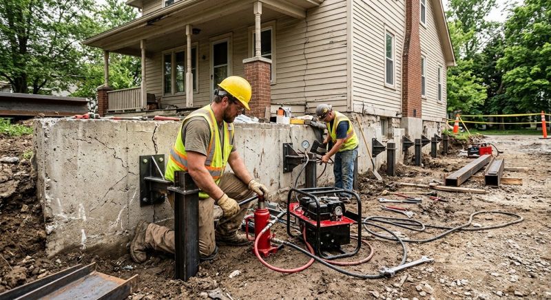 Foundation Stabilizing in Maplewood, NJ