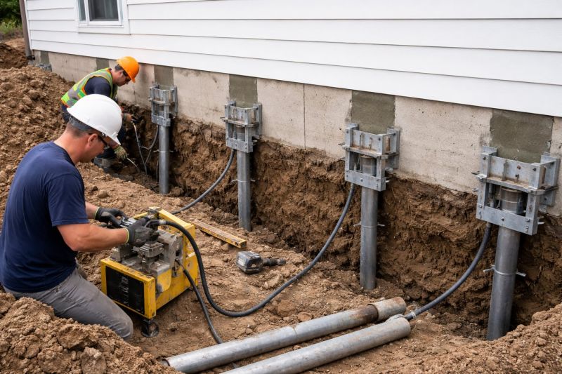 Helical Piers Installation in New York, NY