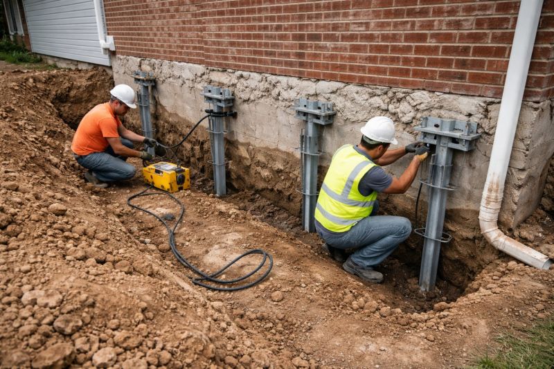 Helical Piers Installation in New York, NY