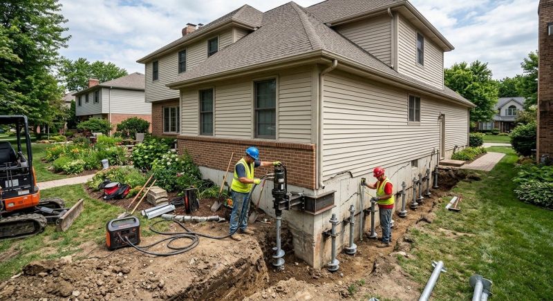 Helical Piers Installation in New York, NY