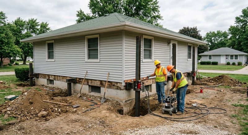 Home Foundation Leveling in Irvington, NY