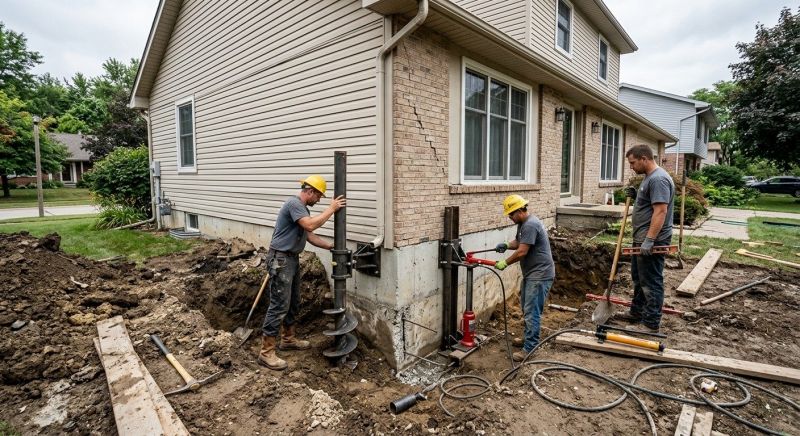 House Foundation Repair in Ho Ho Kus, NJ